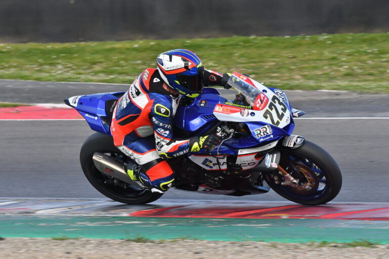 GIUSEPPE RACCO IN PISTA AL CREMONA CIRCUIT PER IL MES